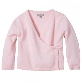 gilet cache coeur fille