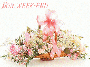 Résultat de recherche d'images pour "bon week end fleurs"
