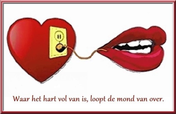 Waar Het Hart Vol Van Is