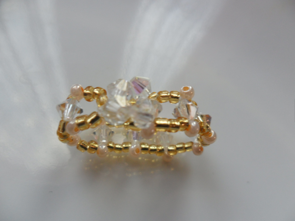 bague perle simple