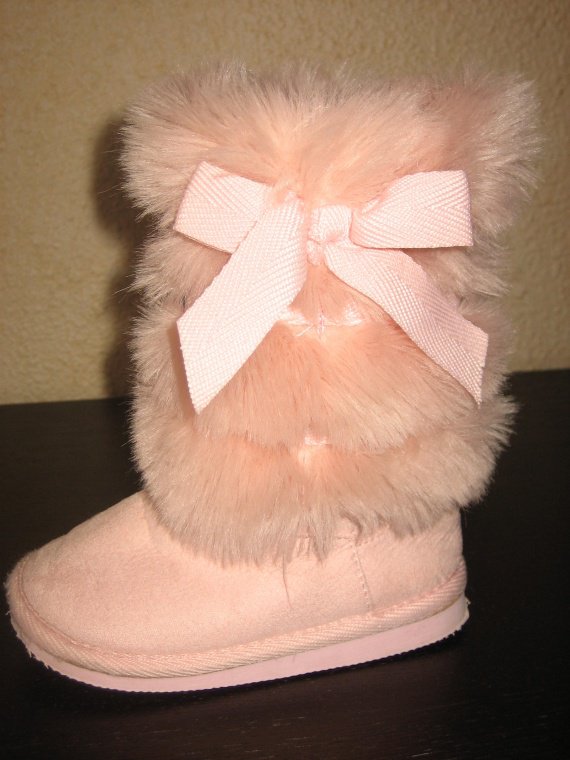 boots fourrure fille