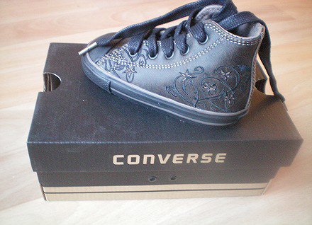 converse taille 21 fille