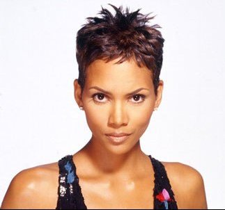 coupe courte halle berry