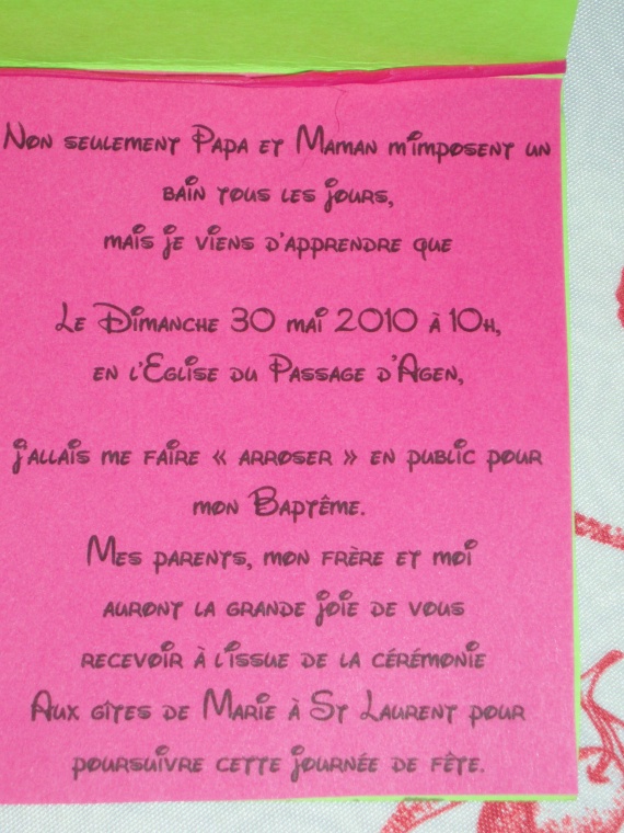 texte remerciement parrain marraine