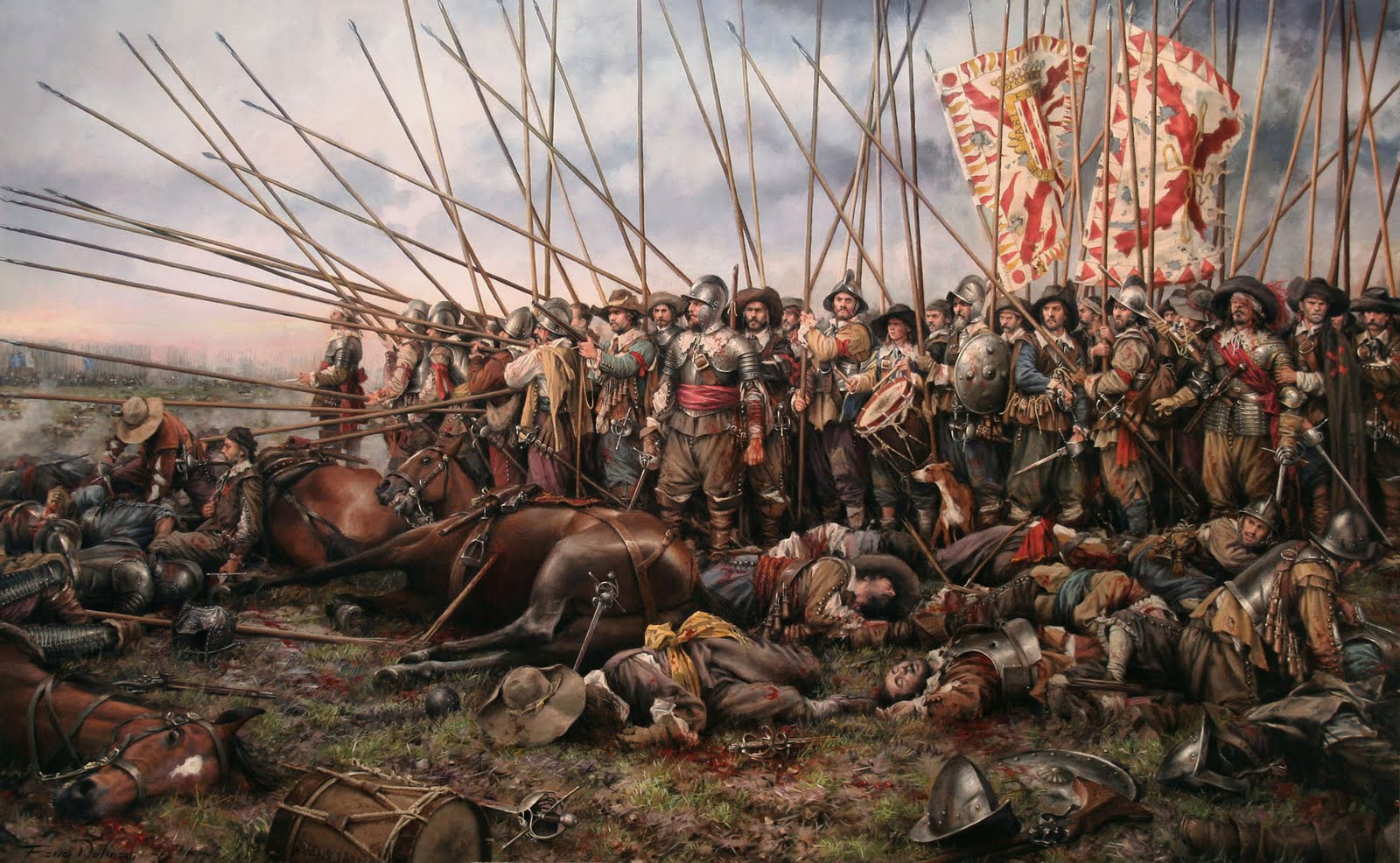 saxons repoussant des attaques suicides