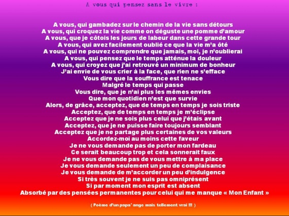 pourquoi ma fille me manque