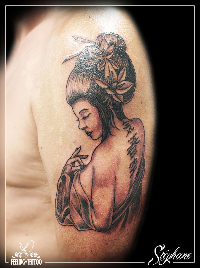 Images Tattoos Epaules Geisha Di Ange Doctissimo dernière