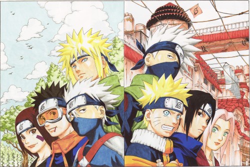 Team Minato Team Kakashi - naruto - mangas et dessins  Team Minato Team Kakashi - naruto - mangas et dessins