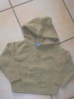 Pull capuche beige NEUF TOUT SIMPLEMENT 1€