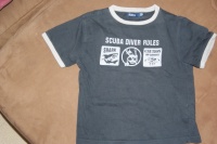 T shirt marine OKAIDI 2€