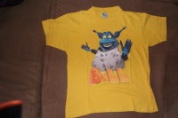 T shirt jaune Bill 8 ans