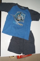 Pyjashort marine et bleu BATMAN 3€