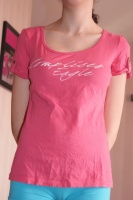 T shirt rose T 36 COMPLICE