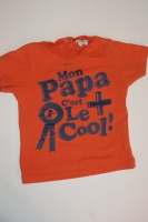 T shirt orange KIMBALOO 2€
