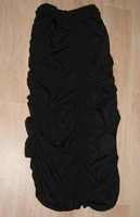Jupe longue noir drapé 96 cm de long JENNYFER T 34 3€