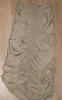 Jupe longue beige drapé 93 cm de long JENNYFER T 36 3€