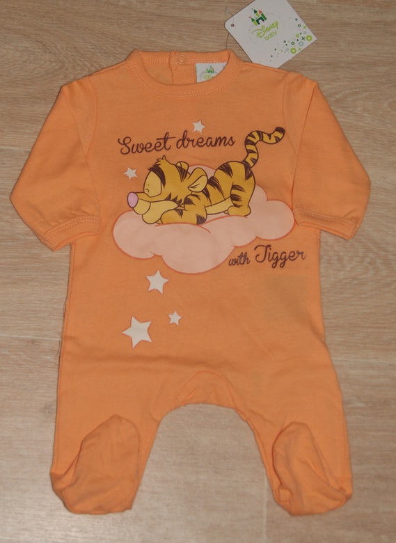 Pyjama coton orange TIGROU ( NEUF) 6€