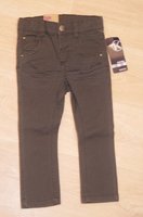 2 ANS Pantalon slim gris fonçé taille réglable KIABI 4€