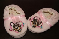 Chaussons roses BAMBI P 23-25 5€