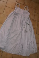 Robe ample gris clair T 40 VOIR 42 ( ideal grossesse ) 3€