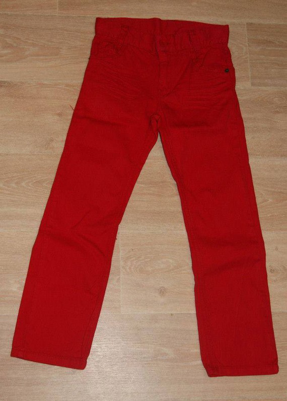 Pantalon rouge taille réglable KIABI  Etat Correct 2€