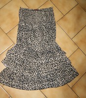 Tunique ou robe léopard synthetique bustier T UNIQUE 4€