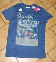 T shirt bleu santa cruz IN EXTENSO