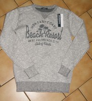 Pull gris clair IN EXTENSO