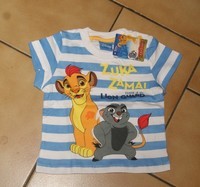 6 MOIS : T shirt LION GUARD 2€