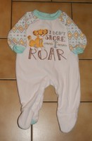 9 MOIS : Pyjama polaire fin blanc & vert ROI LION DISNEYSTORE 5€