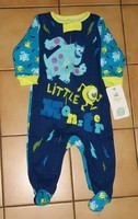 6 MOIS : Pyjama coton bleu MONSTRES & CIE USA 13€