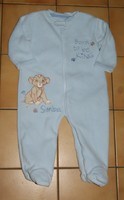 12 MOIS : Pyjama polaire bleu ROI LION 4€