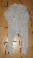 18 MOIS : Pyjama velour bleu ( un peu terni ) PANPAN DISNEY STORE 2€