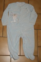 24 MOIS: Pyjama velour bleu PANPAN DISNEYLAND 9€