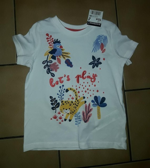 24 MOIS: T shirt jungle IN EXTENSO 1€