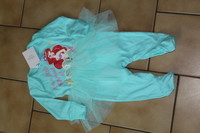 6 MOIS : ( grand 3 mois ) Pyjama turquoise tutu ARIEL