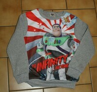 8 ANS : Sweat gris TOY STORY 3€