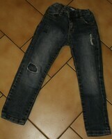 I5 ANS : Jean destroy taille reglable IN EXTENSO 1€