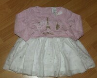 12 MOIS : Robe rose  tulle  MINNIE ORCHESTRA