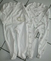 I24 MOIS : Lot Pyjama blanc coton Cygne ORCHESTRA