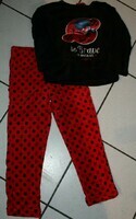 5 ANS : Pyjama polaire noir & rouge MIRACULOUS 5€