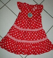 6 ANS :  Robe rouge BLANCHE NEIGE USA