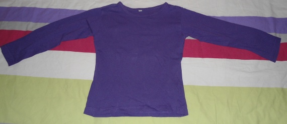 tee shirt violet 5ans