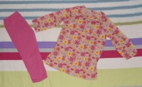 pyjama DPAM 14 ans rose et violet