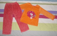 dpam pyjama 6 ans orange