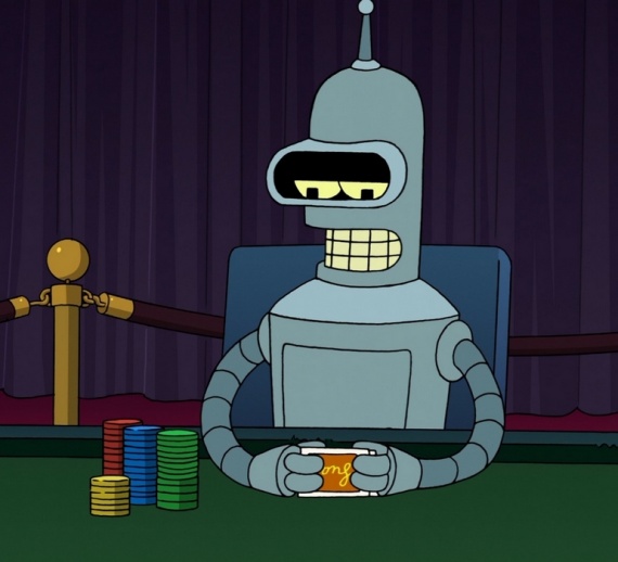 Bender futurama poker