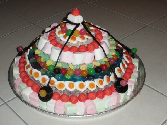 gateau de bonbons