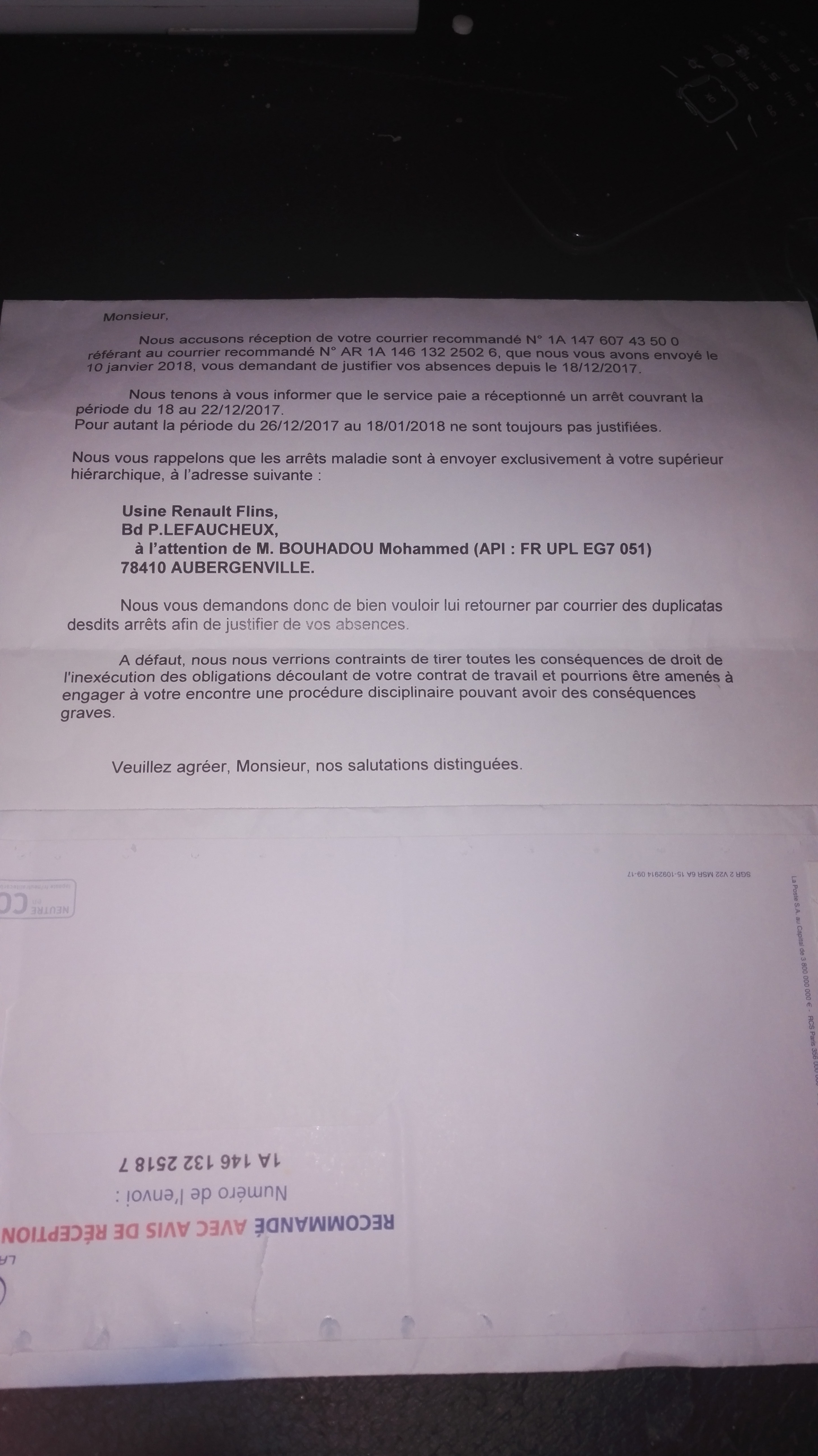 Arret Maladie Assurance Maladie Forum Vie Pratique