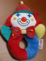 Clown hochet anneau - Corolle