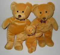 ours peluche jaune - Yves Rocher